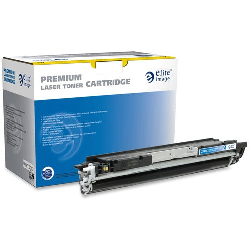 Elite Image  Toner Cartridge, Remanu, HP CE310A, 1200 Page Yield, Black-ELI75894
