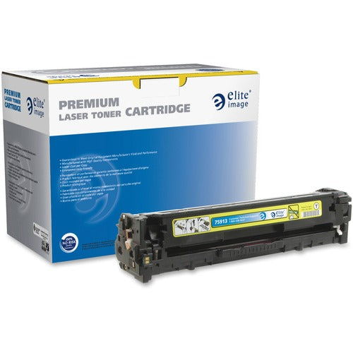 Elite Image  Remanufactured Toner Cartridge, 1800 Page Yield, Yellow-ELI75913