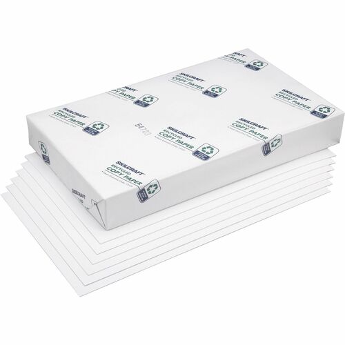 SKILCRAFT  Dual Copy Paper, 20 lb., 92 Bright, 11"x17", 5 Rm/BX,WE