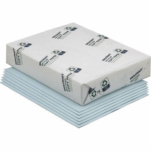 SKILCRAFT  Dual Copy Paper, 20 lb., 84 Bright, 8-1/2"x11", 10 Rm/BX,BE
