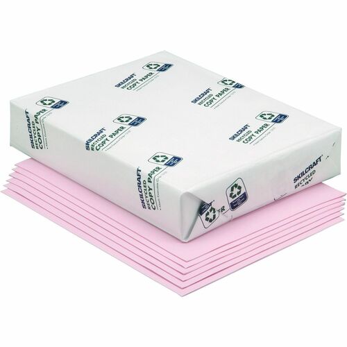 SKILCRAFT  Dual Copy Paper, 20 lb., 84 Bright, 8-1/2"x11", 10 Rm/BX,PK