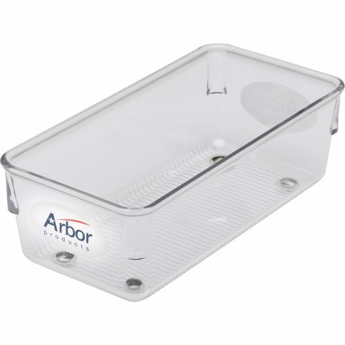 SKILCRAFT  Title Stamp Storage Tray, 7-12 Cap.,Plastic, Clear