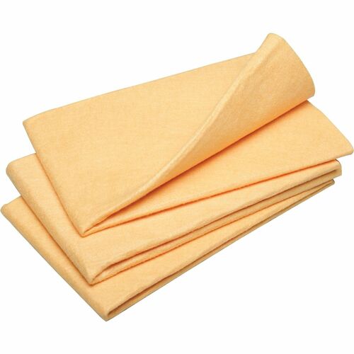 SKILCRAFT  Shammy Cloth, Absorbent, 20"x23",.08" Thick, 3/PK,OE