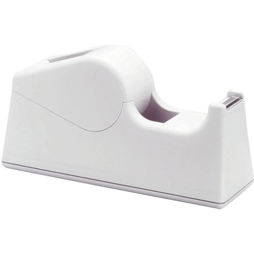 SKILCRAFT  Tape Dispenser, Plastic, Holds 1"W Tape, 3" Core, Gray