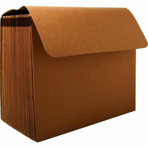 SKILCRAFT  Expanding Pocket File,No Flap,31 Pockets,15" Cap.,Letter,BN