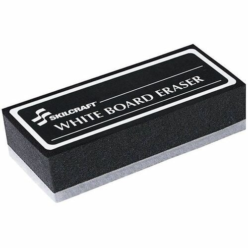 SKILCRAFT  Whiteboard Eraser, Soft Pile, 5-1/4"x2-1/2"x1-1/2", CCL