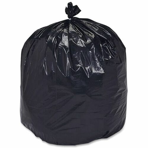 SKILCRAFT  Trash Bags, 1.5 mil, 38"x60", 55-60 Gal, 100/CT, Black