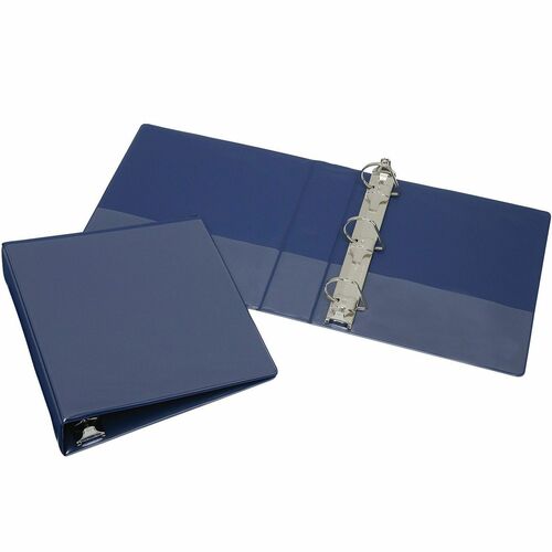 SKILCRAFT  View Binder, Slant D-Ring, 2" Capacity, Letter-size, Blue