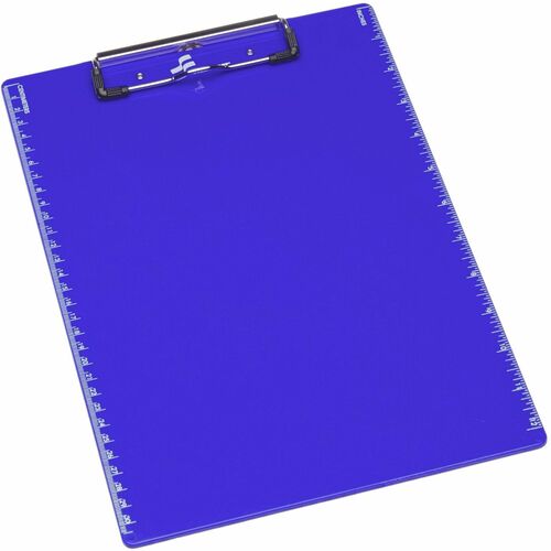 SKILCRAFT  Clipboard, Recycled Plastic, 4" Clip, 1/2" Cap., 9"x12",BE