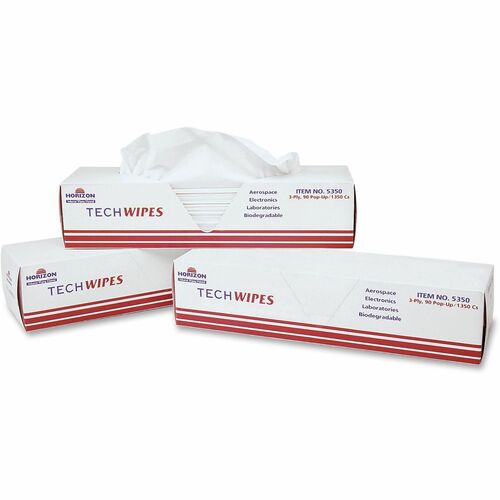 SKILCRAFT  Electronics Tissues,3-Ply,15-1/4"x16-1/2",90/Box,3/CT,WE