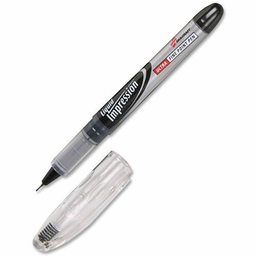 SKILCRAFT  Marker, Nonrefillable, Extra Fine Pt, 1 Dozen, BK