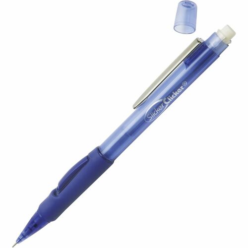 SKILCRAFT  Mechanical Pencil,Grip,Med. Pt,1 Dozen,Translucent BE