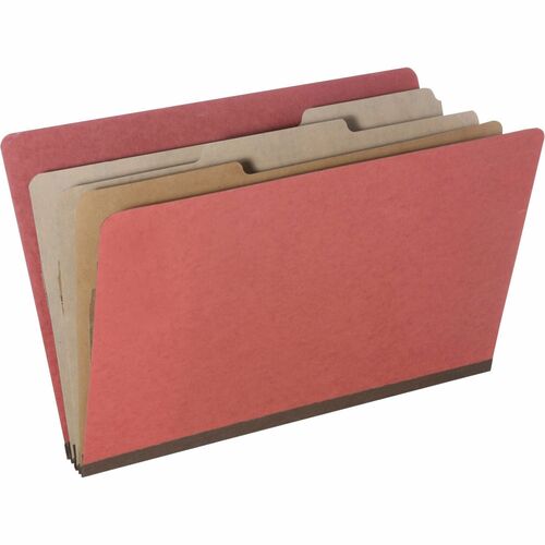 SKILCRAFT  Classification Folder,8Part,3Div,3"Exp,Legal,10/PK,Earth RD