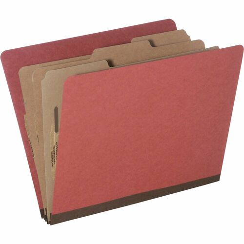 SKILCRAFT  Classification Folder,8Part,3Div,3"Exp,Letter,10/PK,Earth RD