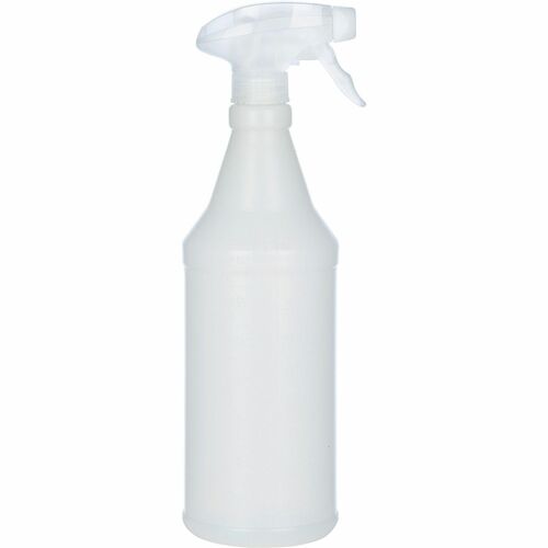 SKILCRAFT  Trigger Spray Bottle, 9-1/2"L, 32oz Capacity, CL, Opaque