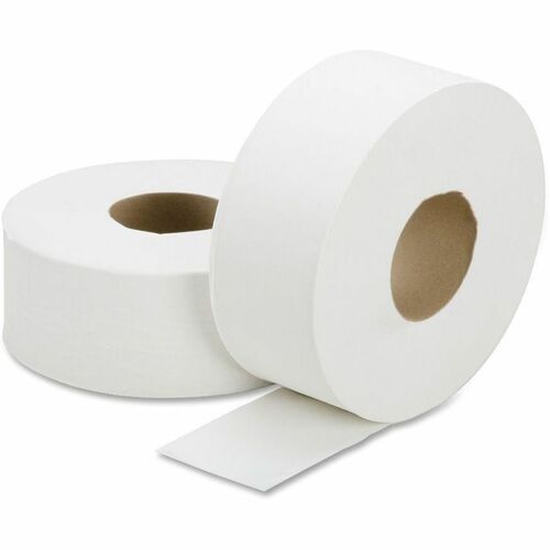 SKILCRAFT  Toilet Tissue, Jumbo Roll, 1-Ply, 3.7"x2000',12RL/BX, White