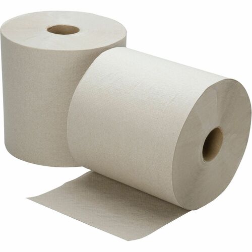 SKILCRAFT  Paper Towel, Hardwound,Nonperforation,8"x800',6/CT,Natural