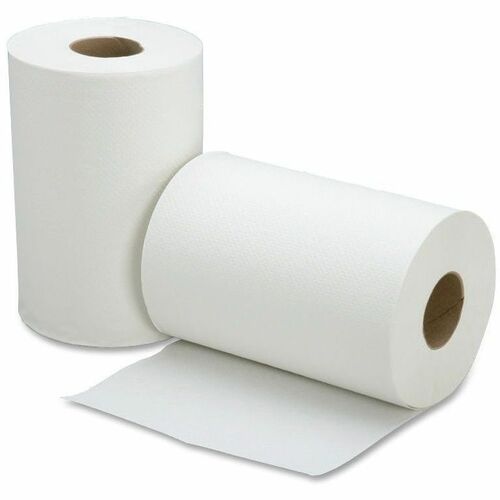 SKILCRAFT  Paper Towel, Hardwound,Nonperforation,8"x350',12/BX,White