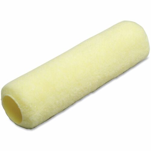 SKILCRAFT  Paint Roller Cover, 3/8" Nap, 9", Yellow Fabric