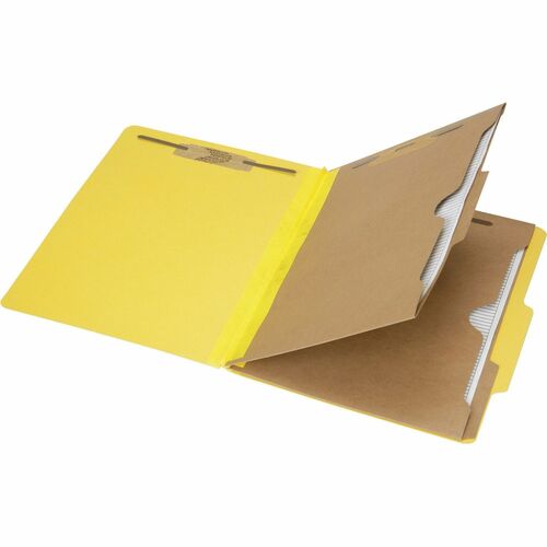 SKILCRAFT  Classification Folder,6-Part,2-Div,2"Exp,Ltr,11pt,10/BX,YW