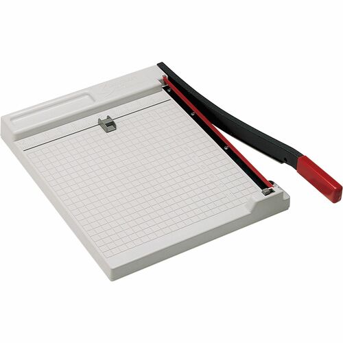 SKILCRAFT  Paper Trimmer, W/Drop Knife, 15"x15", 10 Sht Cap.,Beige