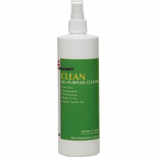 SKILCRAFT  All-Purpose Cleaner Spray, Industrial Strength, 16 oz. 48/CT,WE/OE