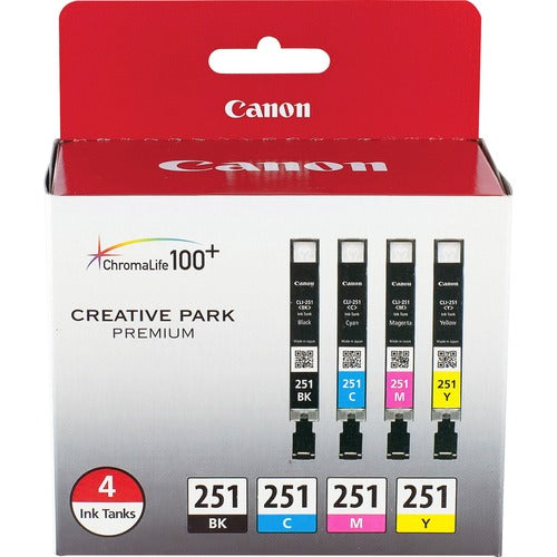 Canon  Ink Tank Pack, PIXMA MG5520, 4/PK, BK/CYN/MA/YW