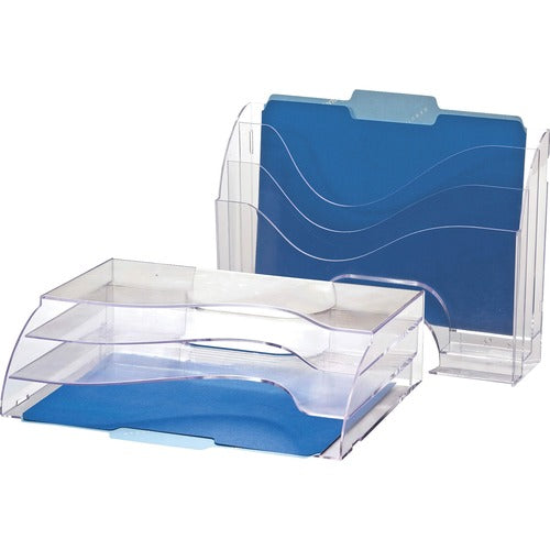 Officemate  Clip Organizer Value Pack, Clear