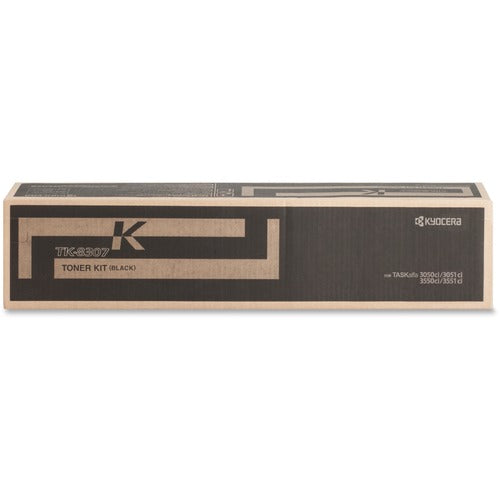 Kyocera  Toner Cartridge, 25000 Page Yield, Black