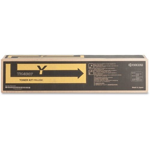 Kyocera  Toner Cartridge, 15000 Page Yield, Yellow
