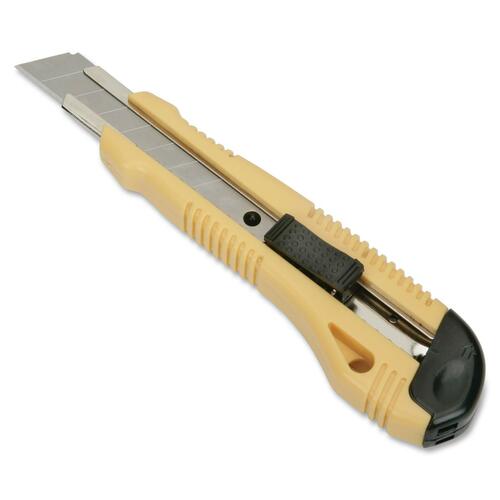 SKILCRAFT  Utility Knife,Hvy-Dty,Snap-Off-Blade,18mm,Yellow/Black