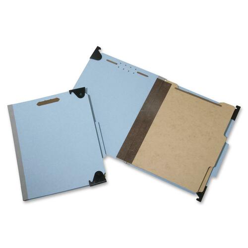 SKILCRAFT  File Folder,Hanging,25pt,1" Cap,Ltr,2-Div,6-Sec,10/BX,LBE