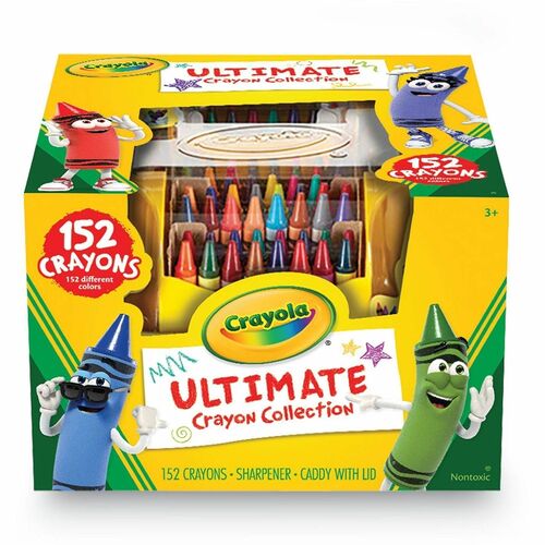 Crayola  Ultimate Crayon Collection, Nontoxic, 152 Crayons, AST