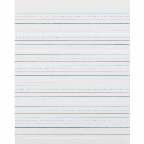 Pacon  Sulphite Paper,Short Ruled,Grade-2,10-1/2"x8",500/RM,WE
