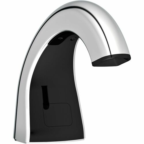 Rubbermaid Commercial Products  Dispenser, f/Foam Soap, Touch-Free, Chrome/Black