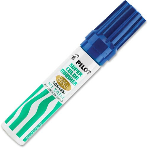 Pilot  Jumbo Permanent Marker, Refillable, Chisel Point, Blue