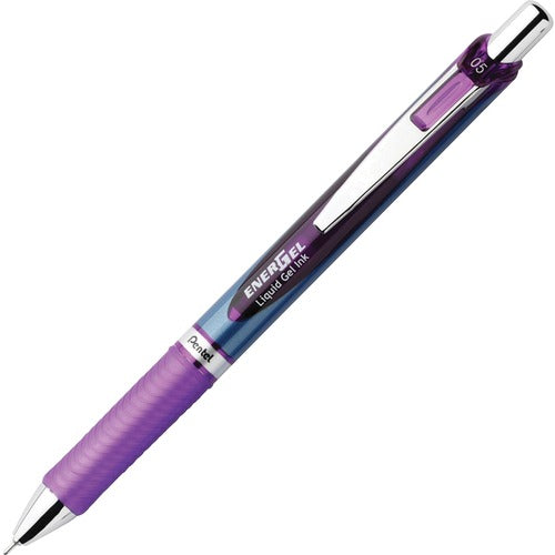 Pentel  Gel Pen,Retractable/Refillable,Needle Tip,0.5mm,VT Ink