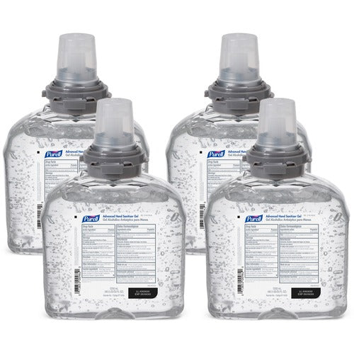 Gojo  Refill, f/ PURELL TFX Dispenser, 1200ml, 4/CT, Clear-GOJ545604CT
