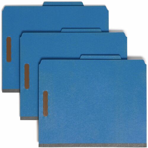Smead  Classification Folder w/ Dividers,2" Cap, Letter, 10/BX,BE