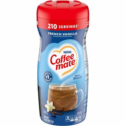 Nestle USA  Creamer, Powdered, 15oz Canister, French Vanilla