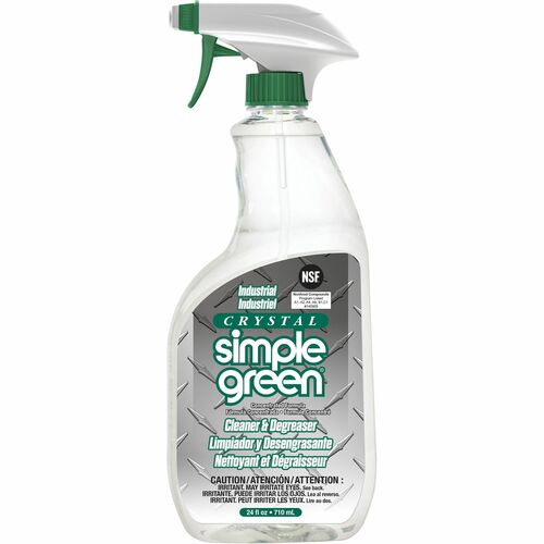 Simple Green  Crystal Simple Green Cleaner,Trigger, 24oz, 12/CT, Clear