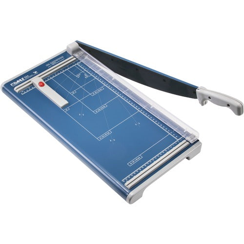 Dahle North America Inc.  Trimmer, Guillotine, 18" Cut Length, 23"x11-1/4"x3", Blue