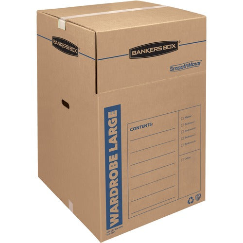 Fellowes  Wardrobe Box, 3/CT, Kraft-FEL7711001