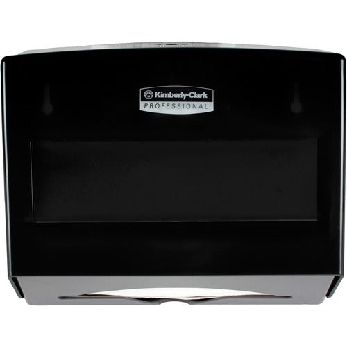 Kimberly-Clark Professional  Towel Dispenser, Compact, 10-3/4"Wx4-3/4"Dx9"H, BK