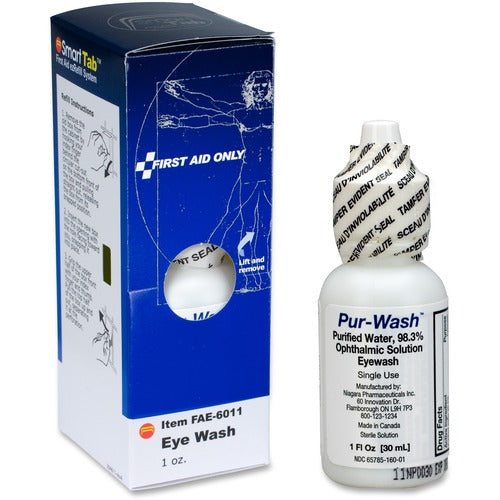 First Aid Only, Inc  Eyewash, 1oz., Clear-FAOFAE6011