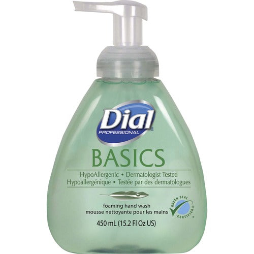 Dial Corporation  Hand Soap, Foaming,Hypoallergenic,Pump,15.2oz.,4/CT GN