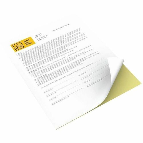 Xerox  Carbonless Collated Paper, Ltr, 2-Part, 10RM/CT
