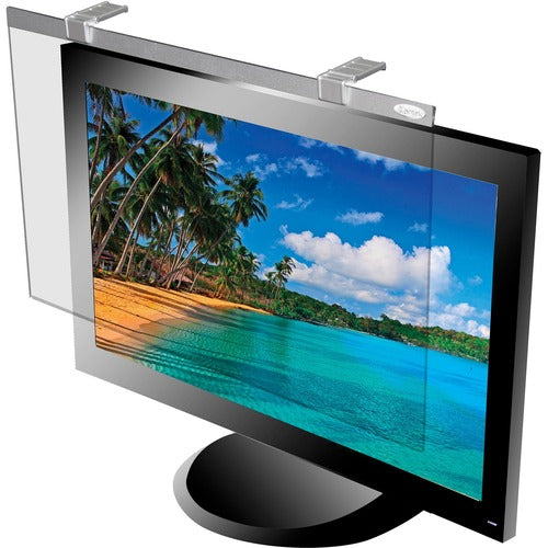 Kantek  LCD Protective Filter, 24" Monitor, Antiglare, Silver
