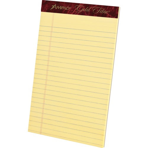 Tops  Perforated Pads, Jr. Legal, 50 Shts, 5"x8", Canary