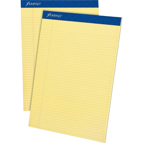 Tops  Perforated Pad, Narrow Rule, 50 Shts/Pad,8-1/2"x11-3/4",CY